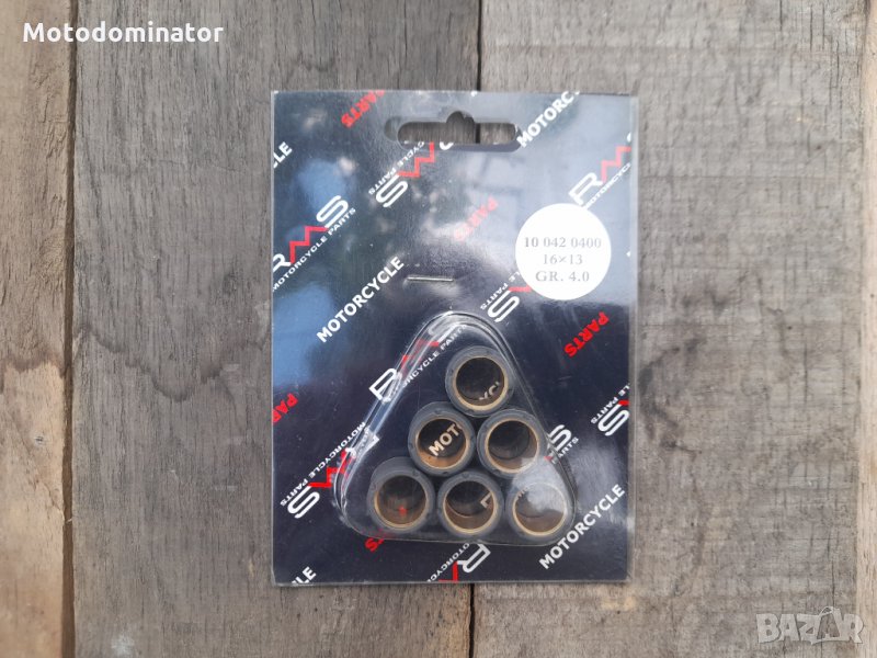 Ролки 16 х 13 - 4.0гр. - Honda, Piaggio, Kymco, Gilera, Peugeot, SYM, снимка 1