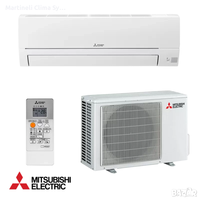 Инверторен климатик Mitsubishi Electric MSZ-HR35VF + MUZ-HR35VF, снимка 1