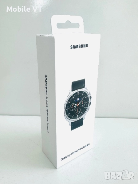 НОВ! Samsung Watch 8 Classic 46mm Black LTE L505 2г.Гаранция!, снимка 1
