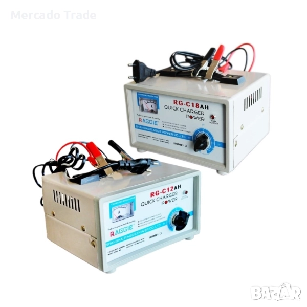Зарядно за акумулатор Mercado Trade, За кола, 12A или 18А, снимка 1
