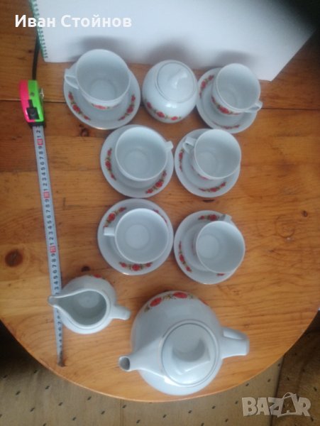 Български порцеланов сервиз , снимка 1