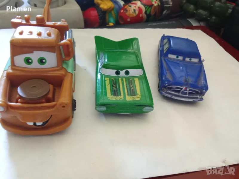 Пластмасови колички от филма на Дисни , снимка 1