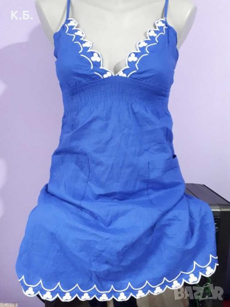 Рокля с бродерия р-р XS,S, снимка 1