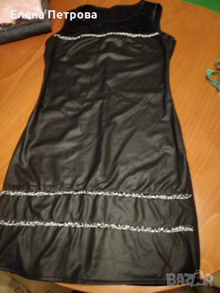 Черна рокля без ръкав размер С-М, снимка 1