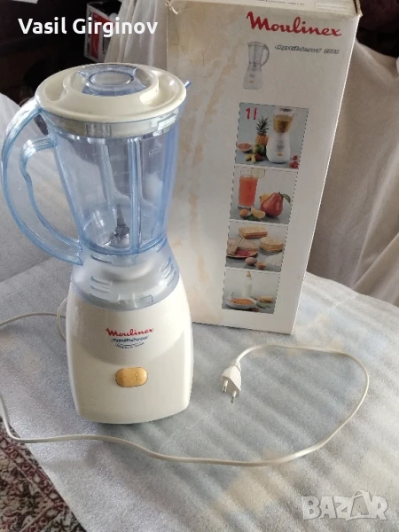 Moulinex, уред за сокове смутита, гофрети и палачинки, снимка 1