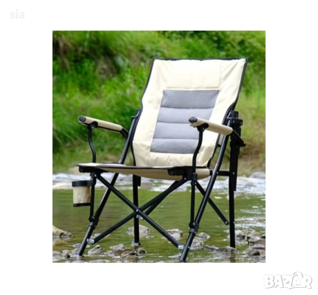 Сгъваем стол за къмпинг, до 150кг, снимка 1