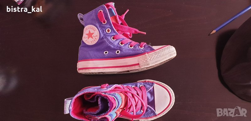 Детски оригинални кецове Converse all star, снимка 1