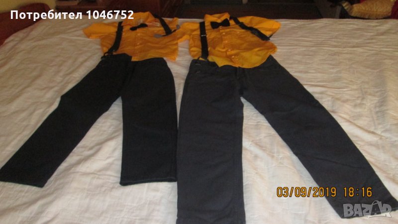 2бр.комплекти- дънки с ризи, снимка 1