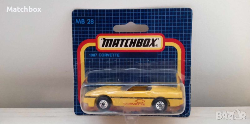 Matchbox Macau Corvette 1/64 1989г, снимка 1