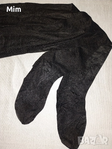  Резервирани 44/48 29 Den SIlklook Черен чорапогащник ликра , снимка 4 - Бельо - 52730398
