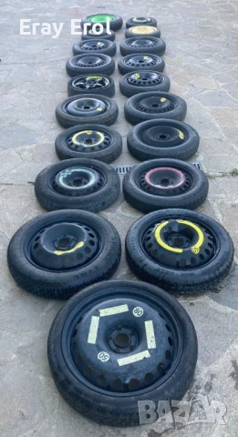 1бр - 16 цола резервна гума патерица 5х120 БМВ 5x120 BMW, снимка 10 - Гуми и джанти - 51269058
