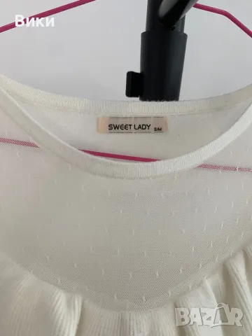 Блуза в размер S-M, снимка 6 - Блузи с дълъг ръкав и пуловери - 48981141