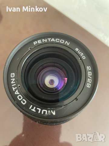 Pentacon  auto 29mm/2.8, mc за никон 