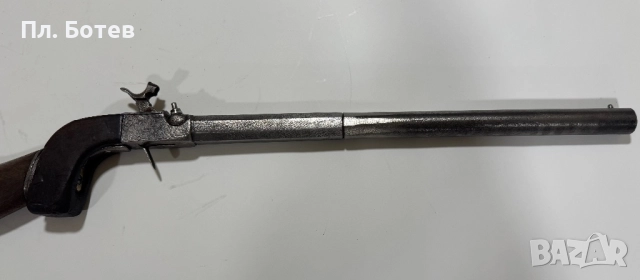 Стар и рядък капсулен пистолет-пушка, снимка 6 - Антикварни и старинни предмети - 52325959