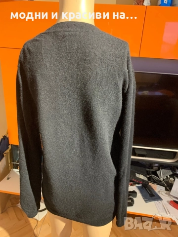 Дамски кашмирен пуловер Massimo Dutti, размер L, снимка 3 - Блузи с дълъг ръкав и пуловери - 52949316