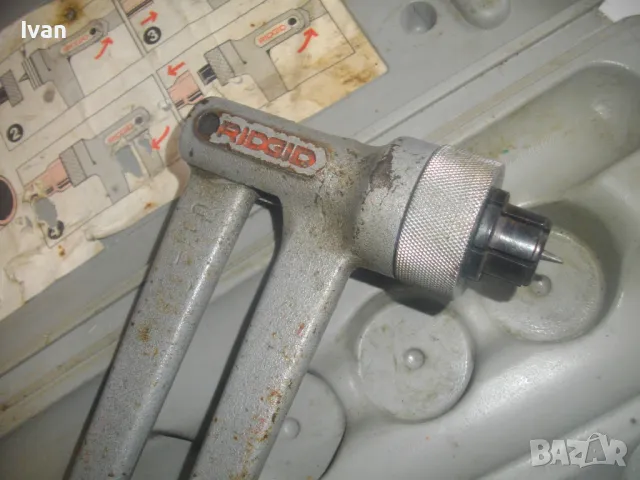 RIDGID EXPANDER РЪЧЕН КАЛИБРАТОР ЕКСПАНДЕР РИДГИД ЗА РАЗШИРЕНИЕ НА ТРЪБИ С ЕКСТРАКТОРИ 22мм 18мм 16м, снимка 17 - Други инструменти - 48998283