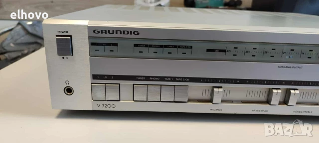 Стерео усилвател Grundig V7200#1, снимка 4 - Ресийвъри, усилватели, смесителни пултове - 51338333
