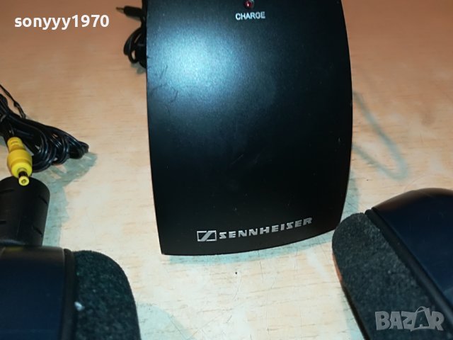 sennheiser-комплект безжични слушалки 0106221108, снимка 10 - Слушалки и портативни колонки - 36944454