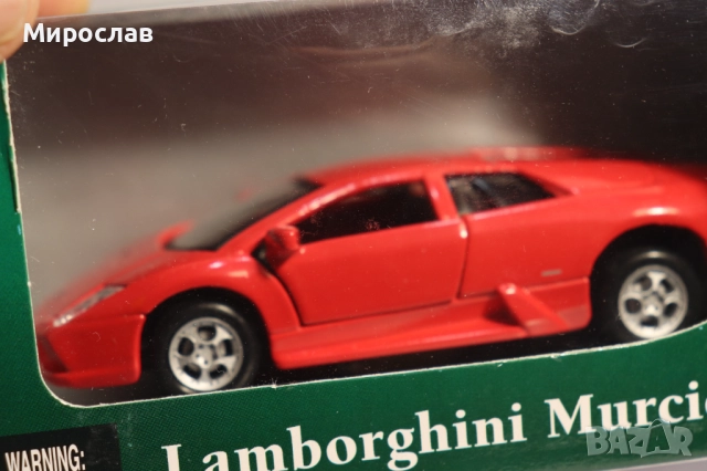 1:40 MAISTO LAMBORGHINI ИГРАЧКА КОЛИЧКА МОДЕЛ, снимка 4 - Колекции - 52577669