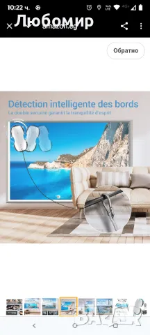 
T8 Pro автоматичен робот за почистване на прозорци, мощно засмукване 3800pa, тройна система, снимка 7 - Мопове, кофи, четки и метли - 50228788