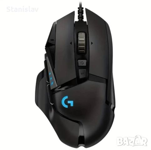 Гейминг мишка Logitech - G502 Hero, оптична, черна, снимка 5 - Геймърски - 51728552