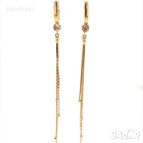 Златни обеци 4,84гр. 14кр. проба:585 модел:16159-1