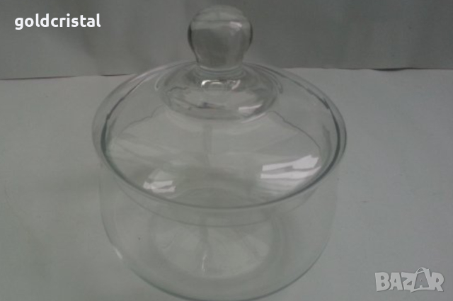кристална бонбониера , снимка 2 - Антикварни и старинни предмети - 17479015