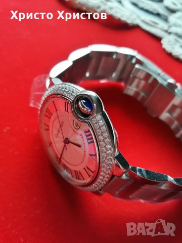 Дамски луксозен часовник Cartier , снимка 3 - Дамски - 32234914