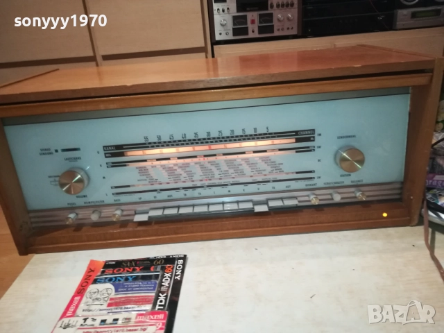 LOEWE-TUBE/STEREO-MADE IN GERMANY 3108251149LCHERY, снимка 8 - Ресийвъри, усилватели, смесителни пултове - 51549905