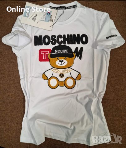 Мъжка тениска Moschino Реплика ААА+, снимка 1 - Тениски - 43681148