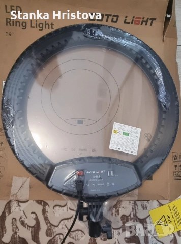 Led Селфи лампа Eoto Light 19NS., снимка 6 - Лед осветление - 53462982