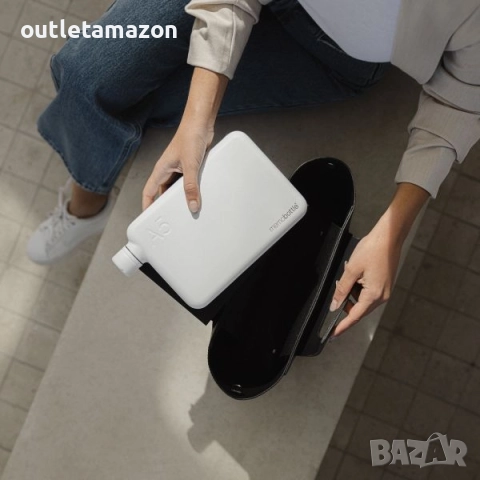 Бутилка A5 Memoboth от неръждаема стомана, бяла, снимка 2 - Други стоки за дома - 52663975