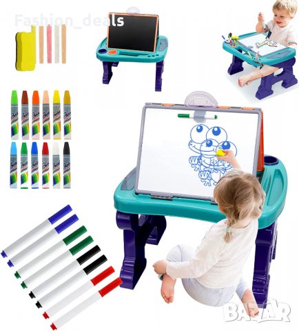 Нова детска Маса за активни игри Многоцветна творческа дъска за деца, снимка 6 - Образователни игри - 38082221