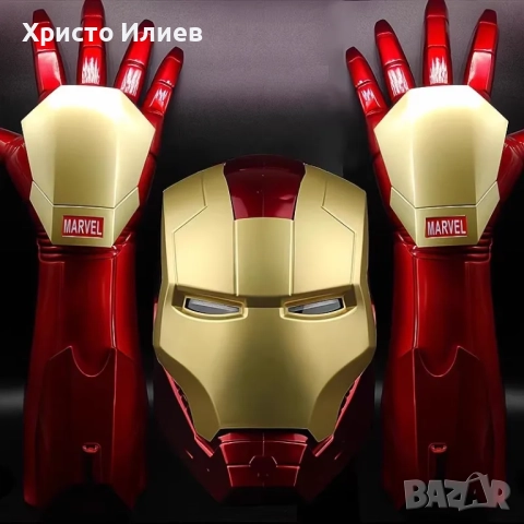 Marvel Ръкавици със светлини Iron Man Железния човек Марвел 2бр, снимка 7 - Друга електроника - 52008705