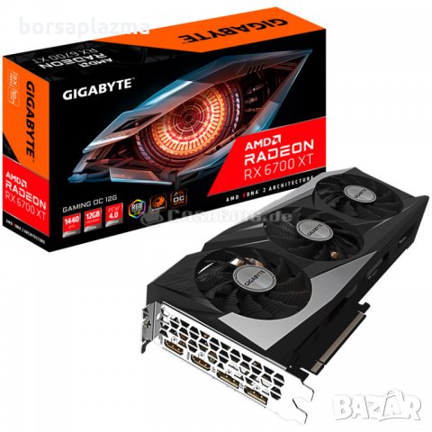 Gigabyte Radeon RX 6700 XT 12G, 12288 MB GDDR6, снимка 1 - Видеокарти - 32398493