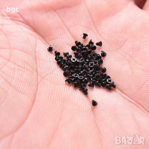 Комплект Болтове Винтчета Крепежи Гайки за MacBook клавиатура A1369 A1466 A1465 A1370 A1278 A1286, снимка 7 - Лаптоп аксесоари - 33561780