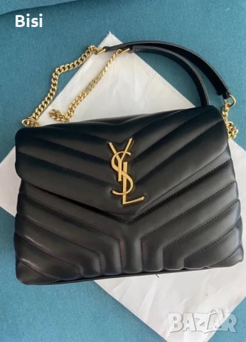 Saint Laurent  ,YSL дамска чанта,естествена агнешка кожа