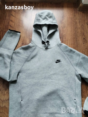 Nike M NK TCH FLC PO HOODIE - страхотно мъжко горнище КАТО НОВО С, снимка 6 - Спортни дрехи, екипи - 53432831