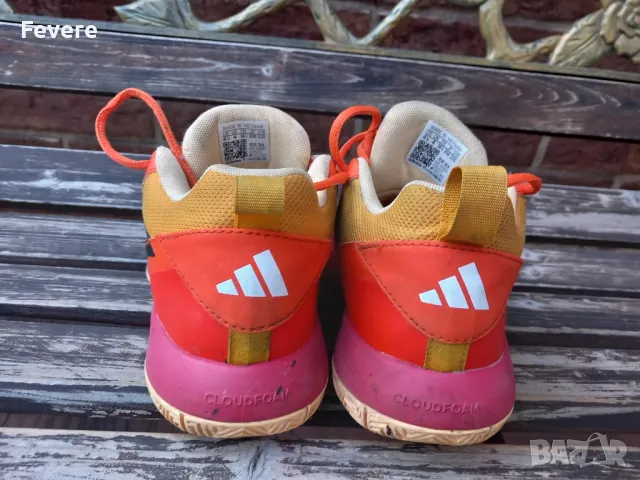 Оранжеви маратонки Adidas, снимка 4 - Детски маратонки - 47865401