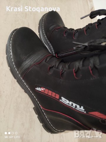 ❄️❄️ЗИМНИ❄️ МОДНИ Боти ТОПЛИ / НАБУК с Аксесоари + Подарък Аксесоар за Почистване , снимка 16 - Дамски боти - 39039713