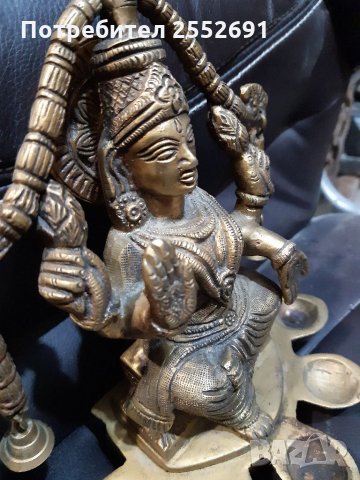 Бронзова статуя , снимка 3 - Антикварни и старинни предмети - 33146138