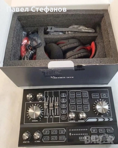 Hayner-Seek podcast equipment/система за live излъчване, снимка 2 - Аудиосистеми - 53009530
