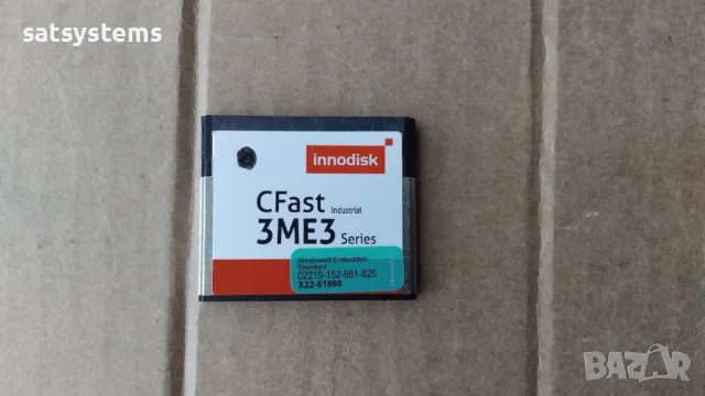 InnoDisk CFast 3ME3 8GB SATA III 6.0 Gb/s Industrial Memory Card, снимка 3 - Други - 49935759