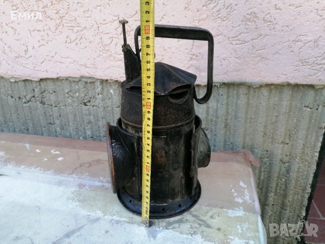 Армейски жп фенер Царство България ЖП ПОЛК 1941 , снимка 7 - Колекции - 32967810