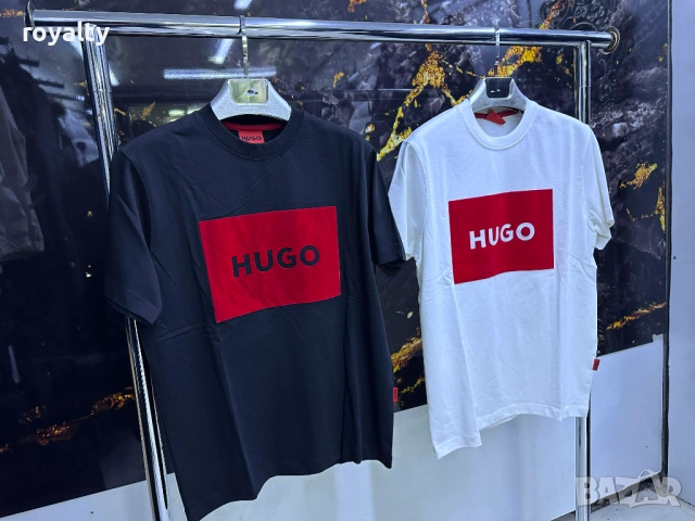 Hugo Boss Мъжка Нова Тениска Два Цвята Реални Снимки , снимка 2 - Тениски - 53295117