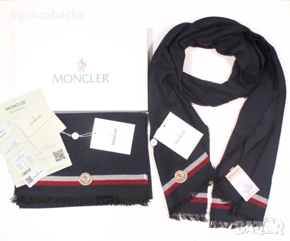 Moncler Монклер луксозни маркови шалове lux shal podarak подарък шал, снимка 1