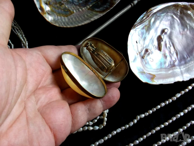 Перли,седеф и др., снимка 3 - Антикварни и старинни предмети - 51305645