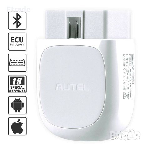 Отключен Bluetooth скенер за диагностика Autel MaxiAP AP200, снимка 2 - Аксесоари и консумативи - 27345442