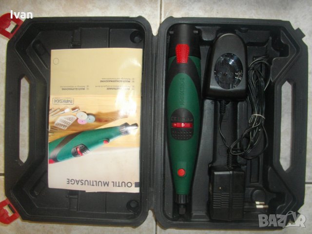 Акумулаторна 9,6 Волта-Мини Дрелка-Шлифовалка-Немска-Parkside