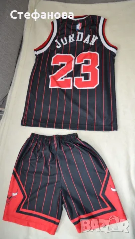 Баскетболен екип Найк Nike Jordan 140 ръст, снимка 2 - Детски комплекти - 49852088